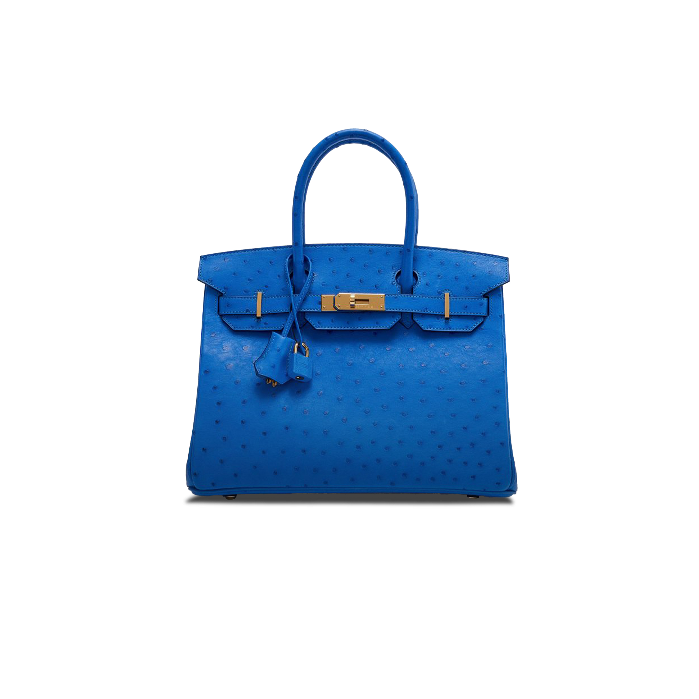 H**mes master birkin 30 blue mykonos 28624521 (30*24*16cm)